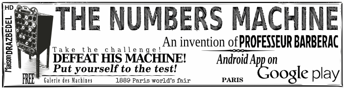The Numbers Machine The mental math game Free