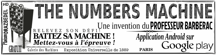 The Numbers Machine Le jeu de calcul mental Gratuit