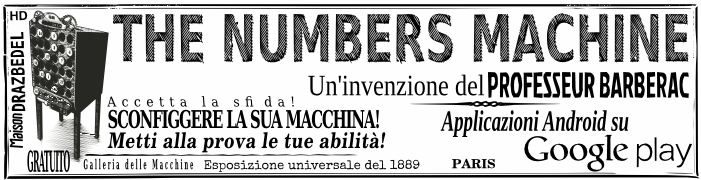 The Numbers Machine Il gioco di matematica mentale Libero